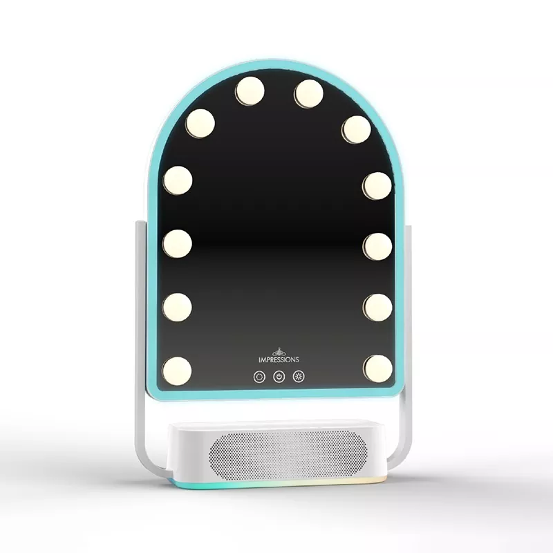 Miroir de salle de bain avec lumière LED