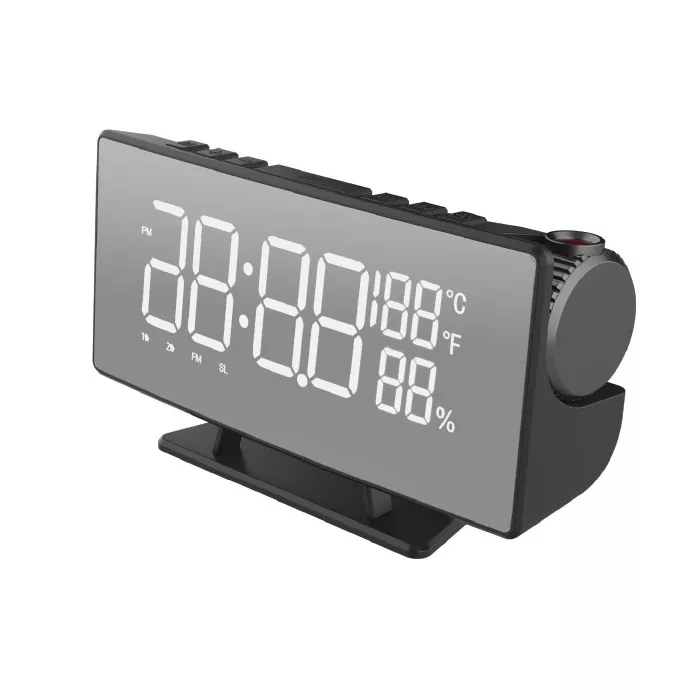 Horloge analogique numérique de bureau