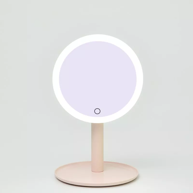Miroir avec lumières LED